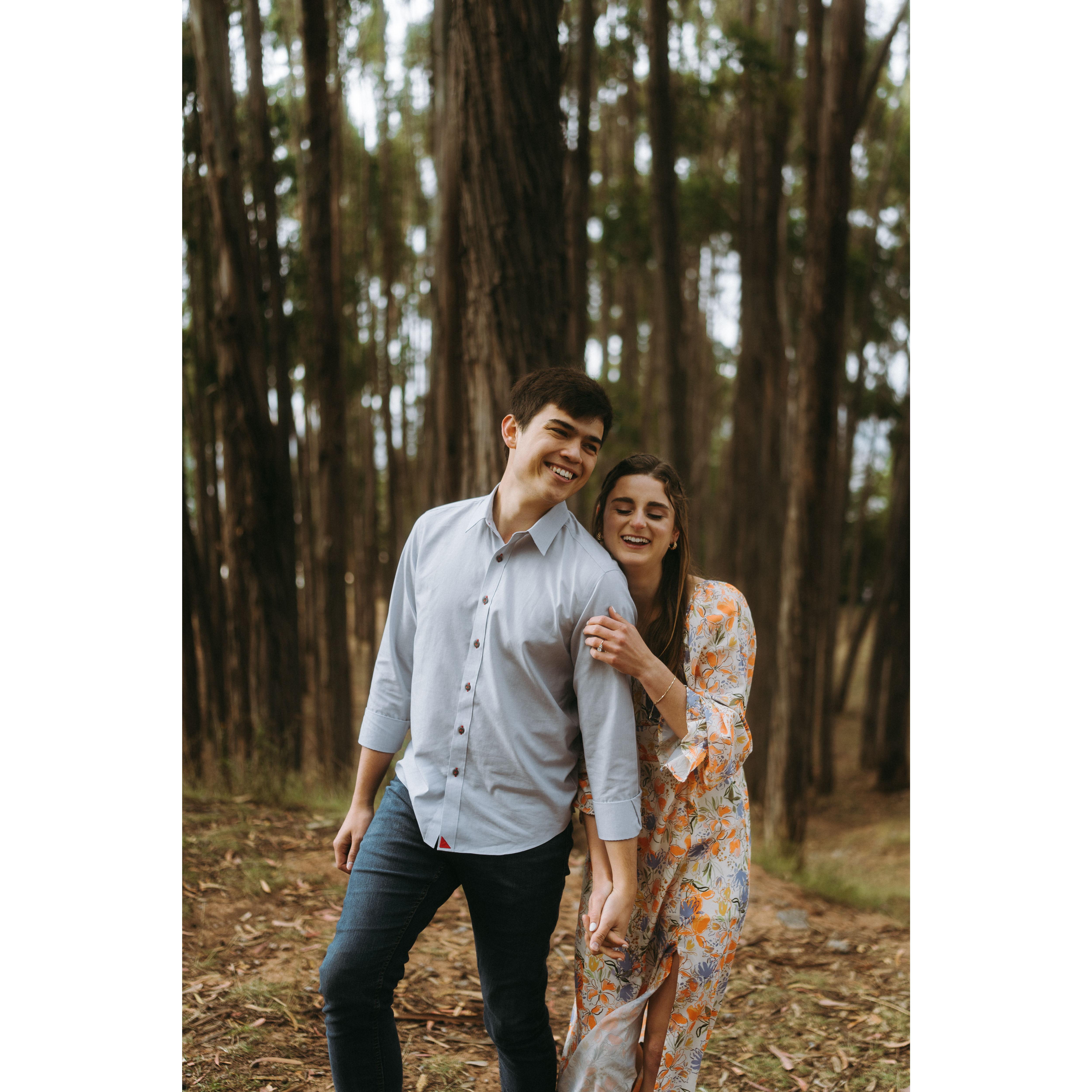 When Ian came to Peru to take Riley home after her year as an international Catholic volunteer, Riley surprised him with an engagement photo session in the national park by Cusco!