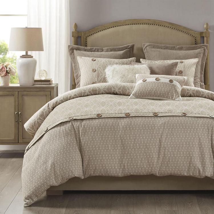 Madison Park Signature - Barely There Comforter Set - King - Natural