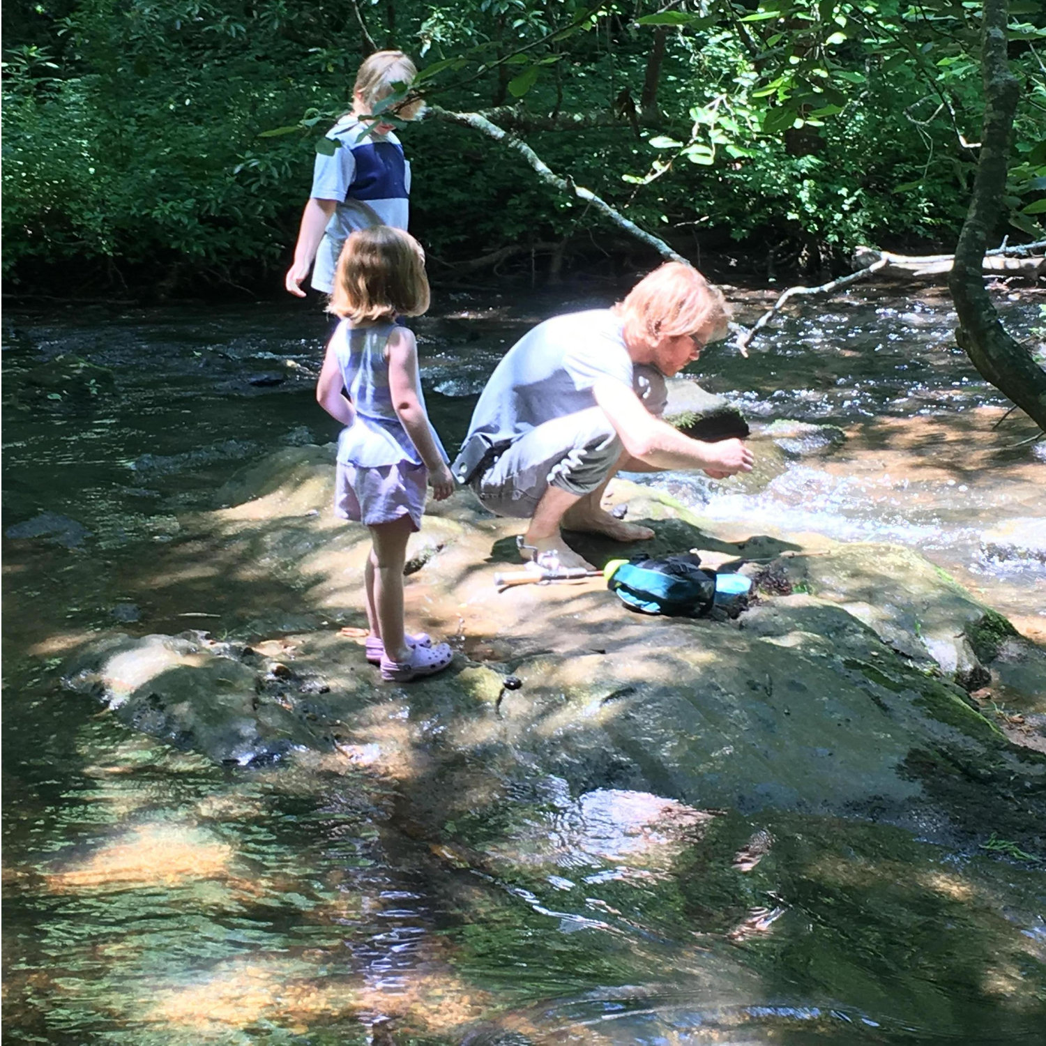 Fishing with the kids. Father's Day 2018