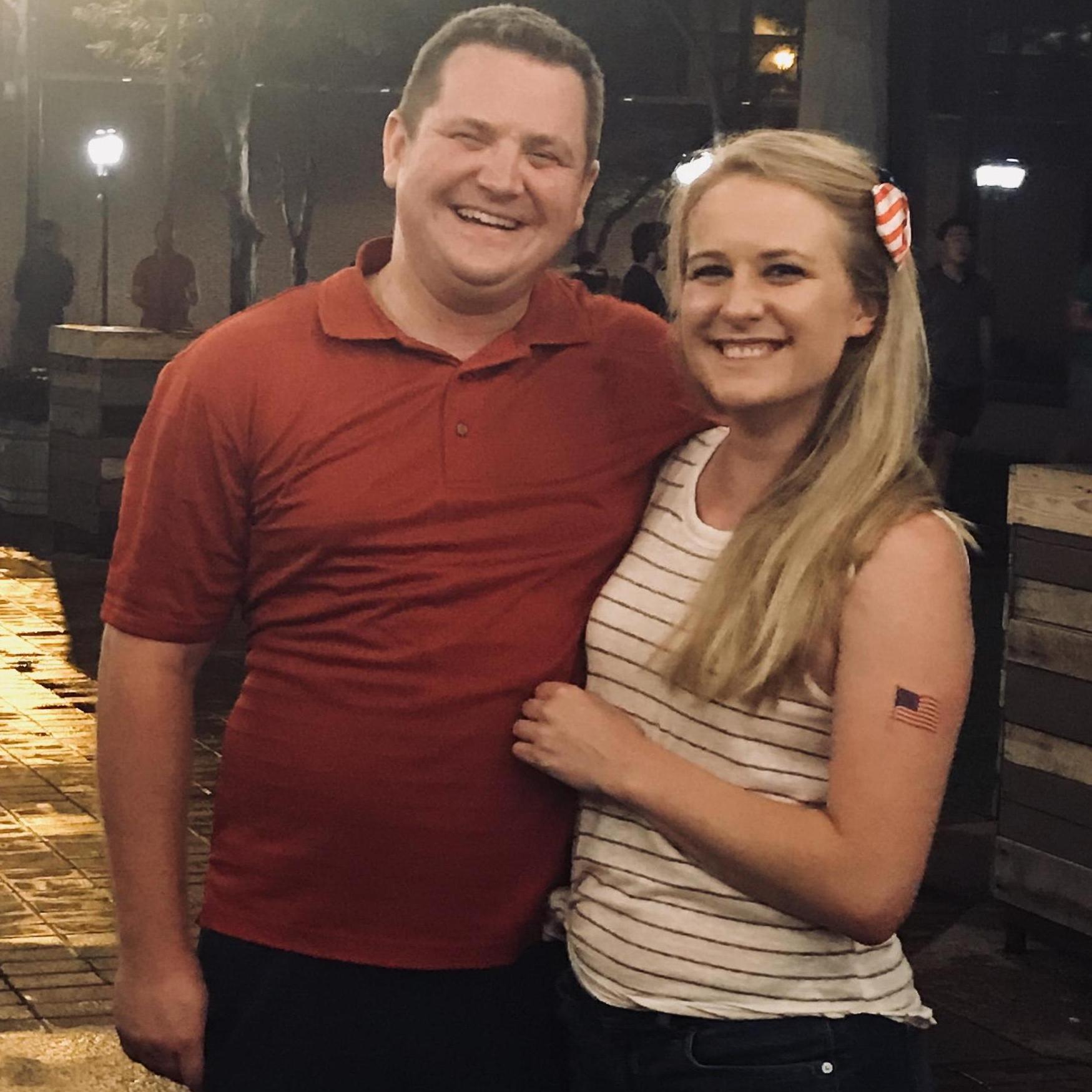 Our first picture together- July 3, 2018