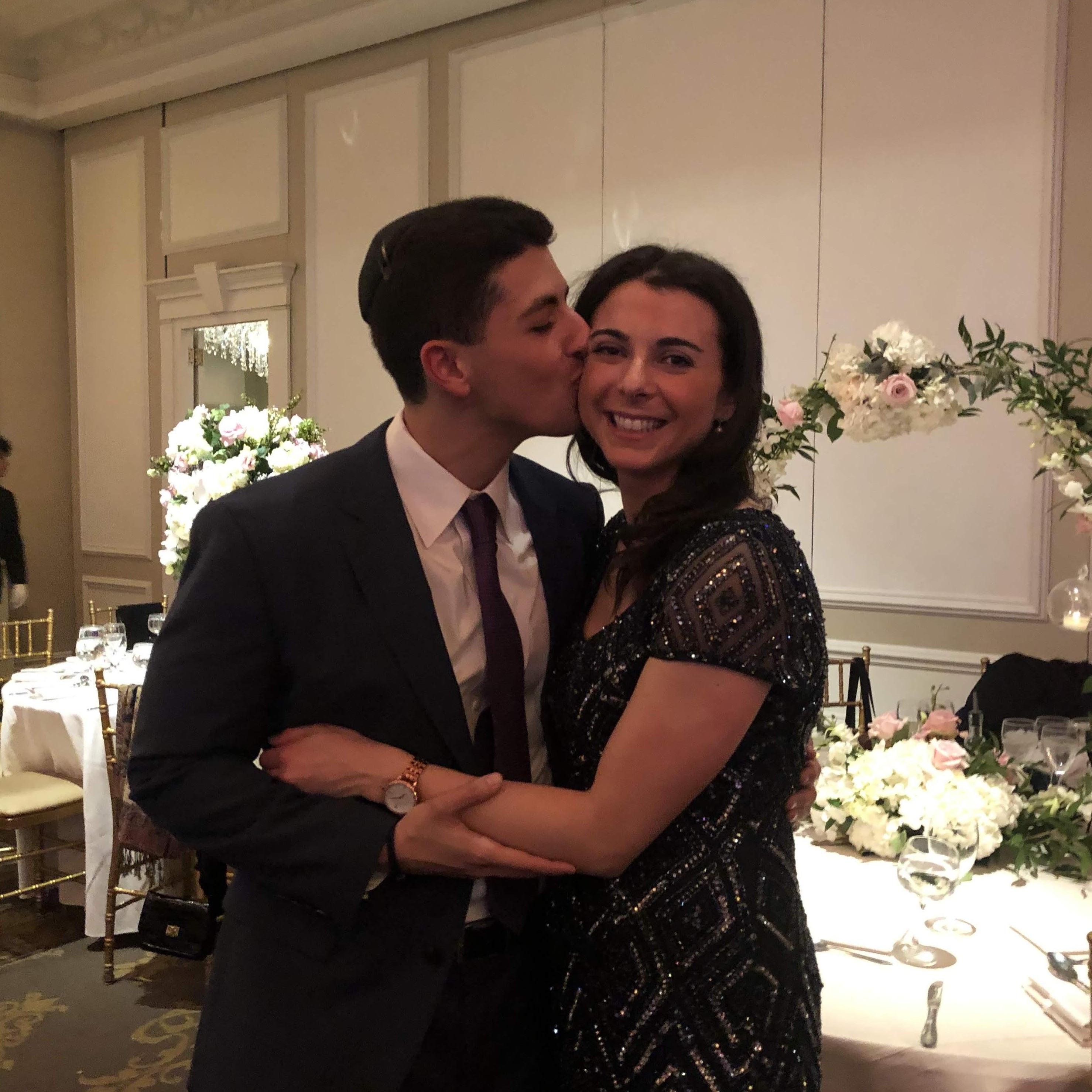 Celebrating friends weddings