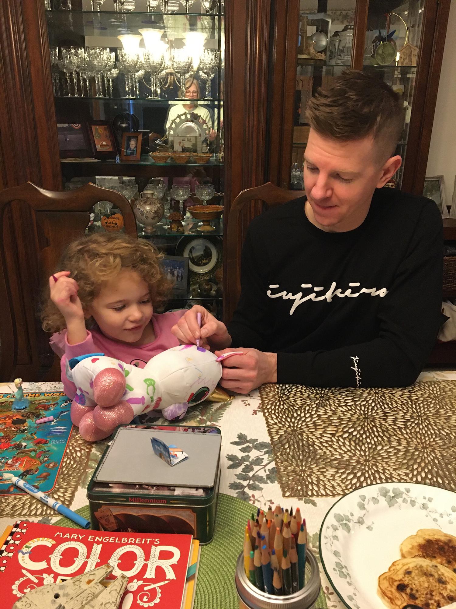 November 30, 2019: Keira’s first trip to MI to meet John’s family!