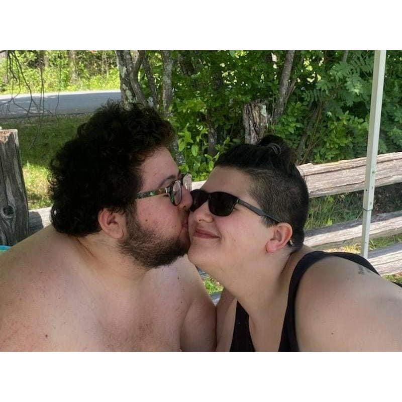 Hanging on the beach in Lake Elmore!