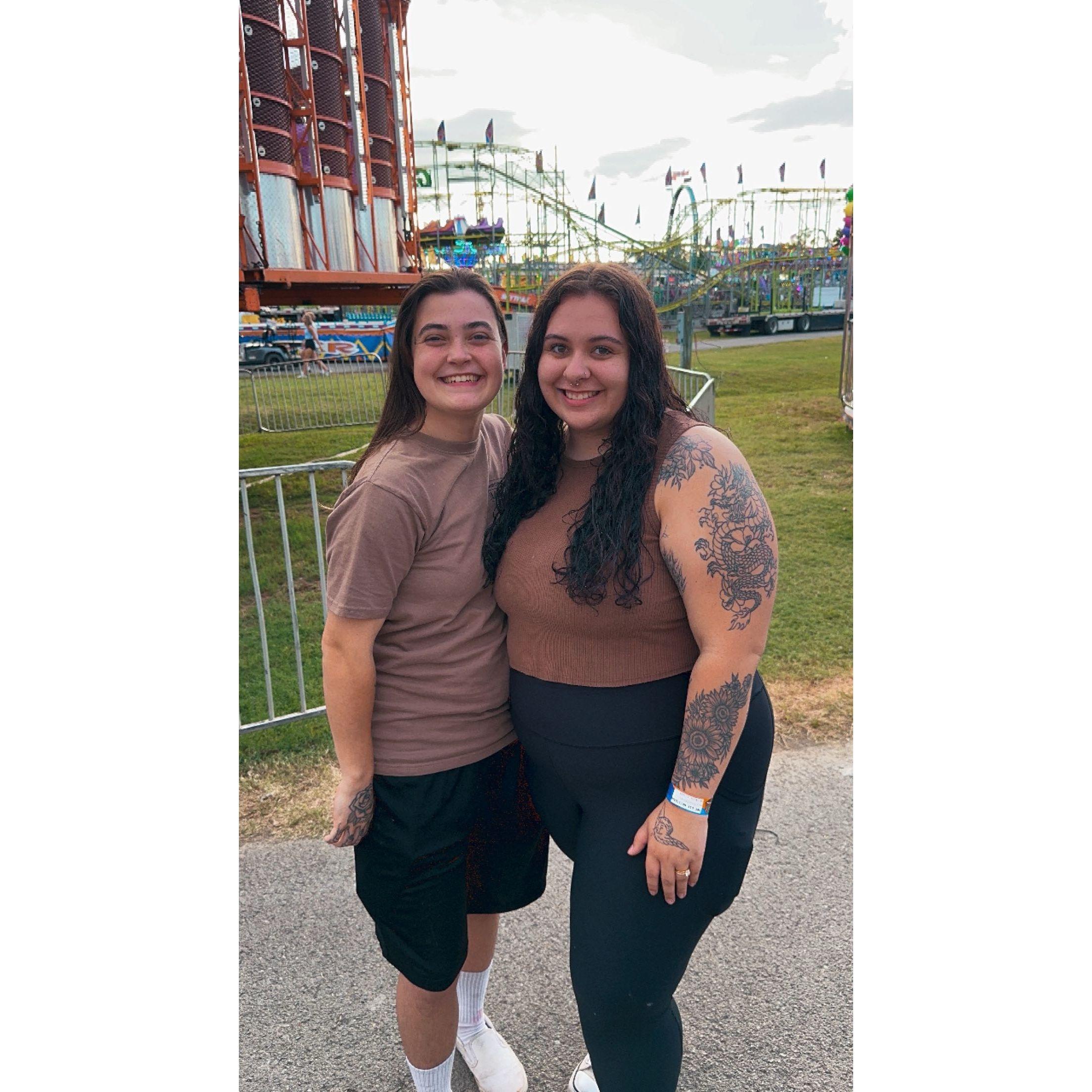 Date night at the fair!