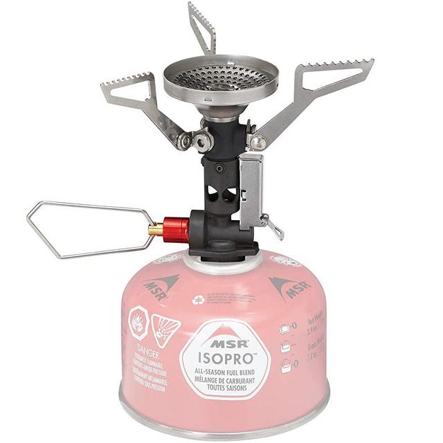 MSR PocketRocket Deluxe Ultralight Camping Stove with Piezo Igniter