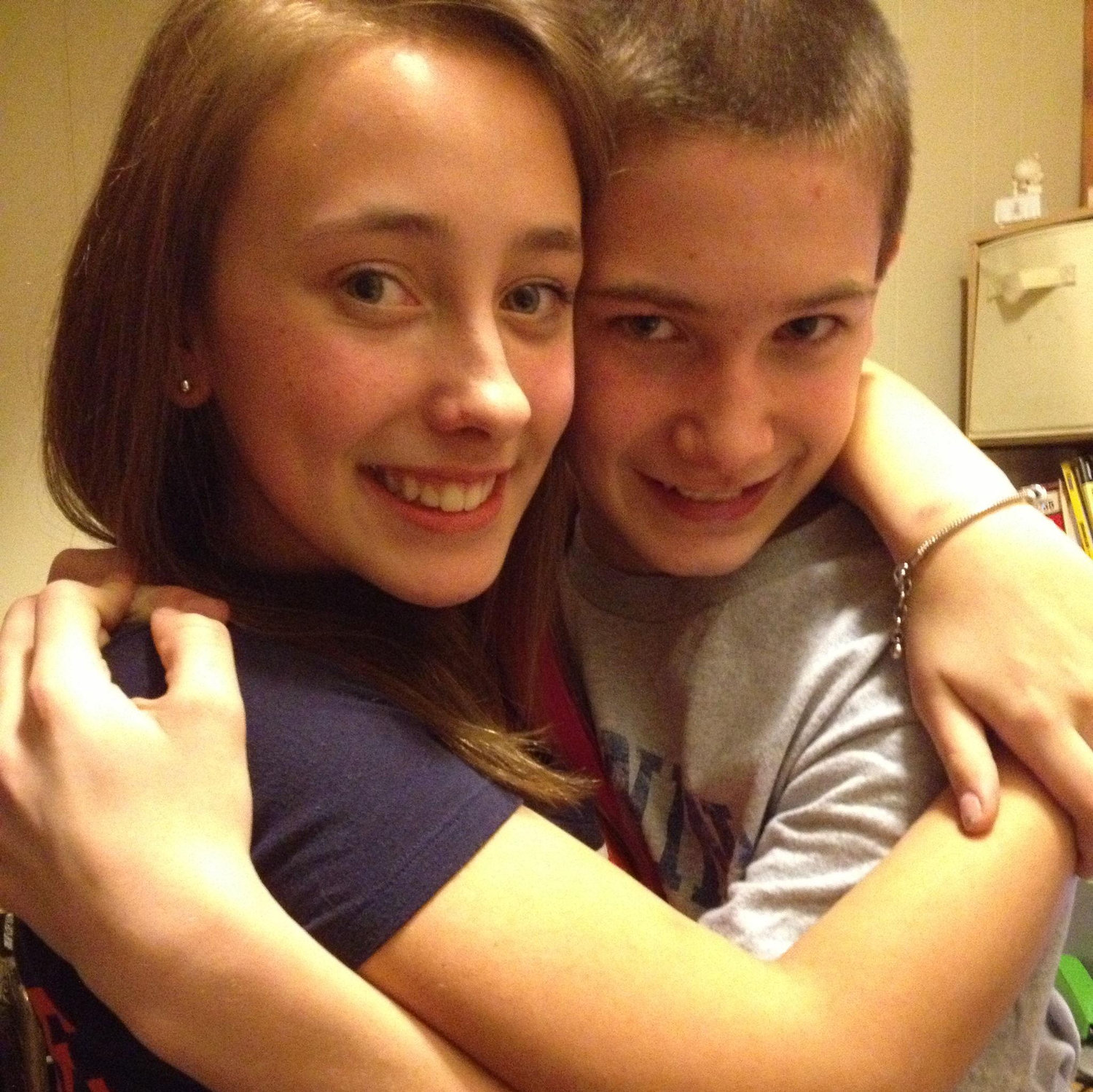 Our first picture together! On 2/9/2013
