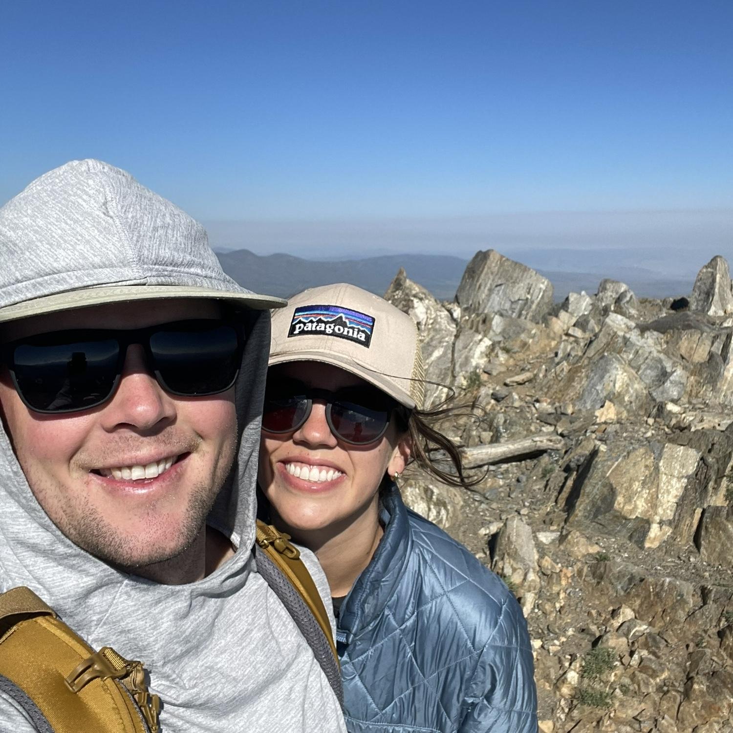While Garrett has had a ton of backpacking experience going all the way back to his time completing the Appalachian Trail, this was Blythe's first- ending in a summit of Byers Peak in 2024!