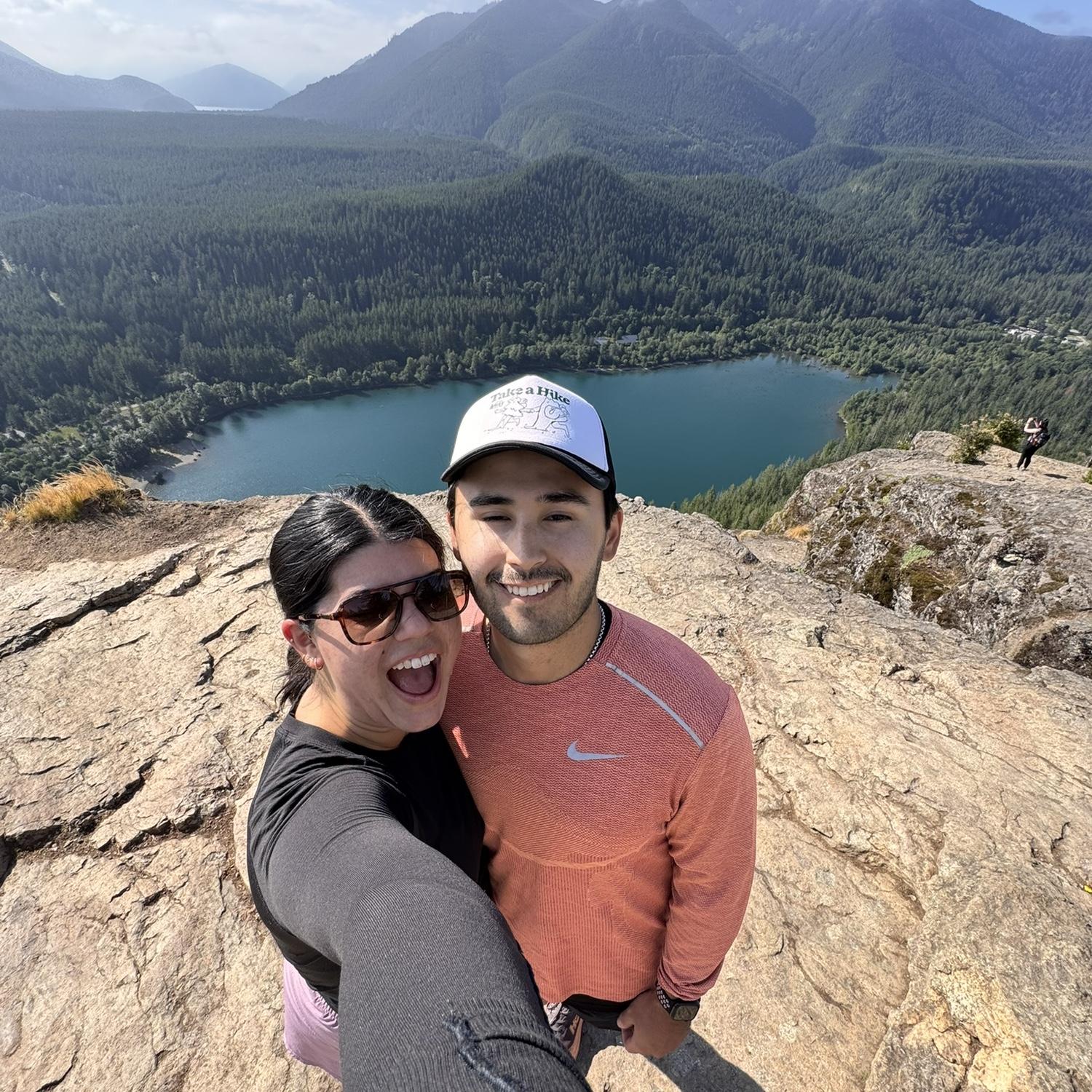 Finally hiked Rattlesnake this year. It’s one of our local hikes!