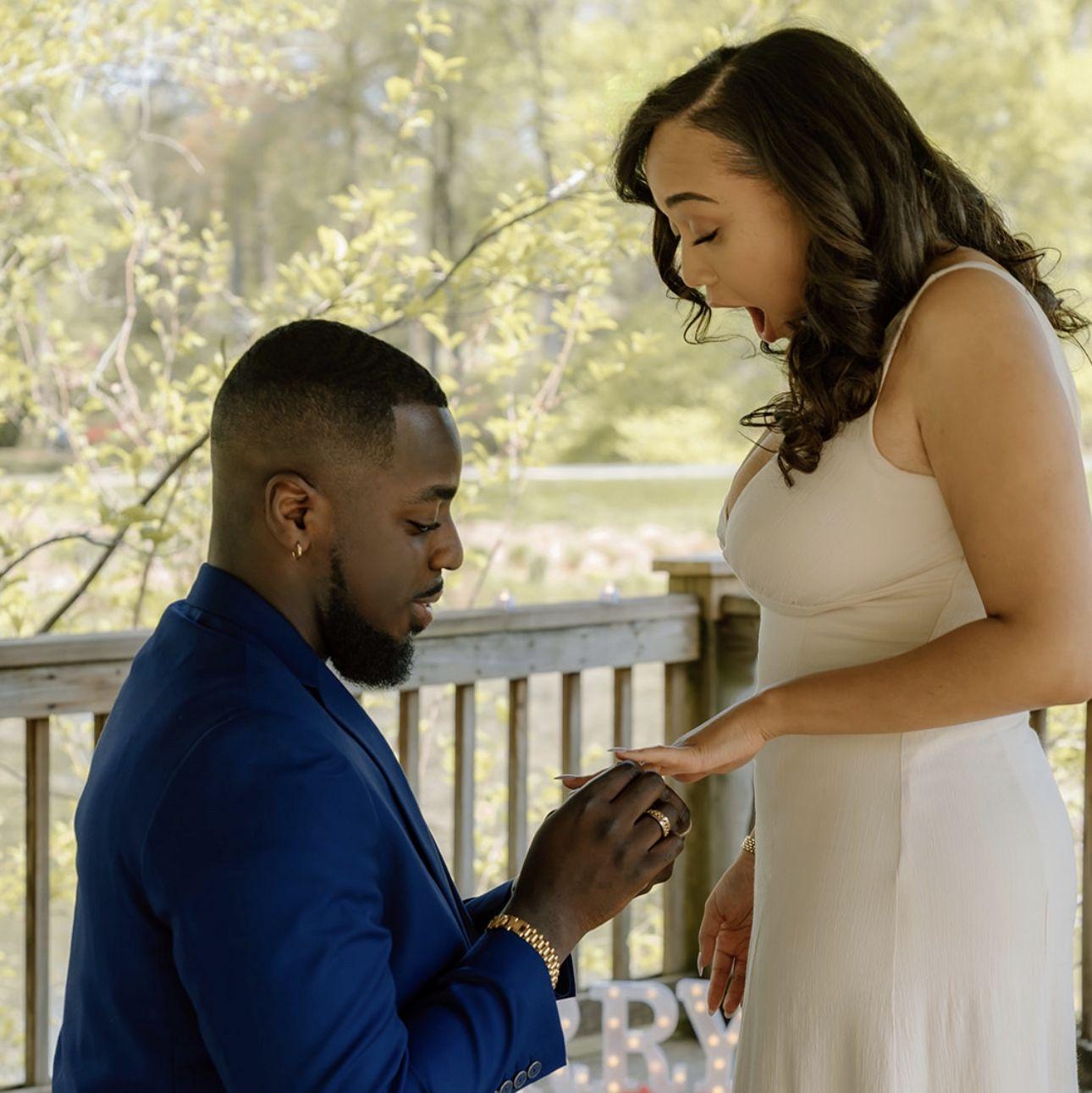And on Easter 2025, Josh dropped to one knee, and asked Mariah the most important question of their lives (April 2025)