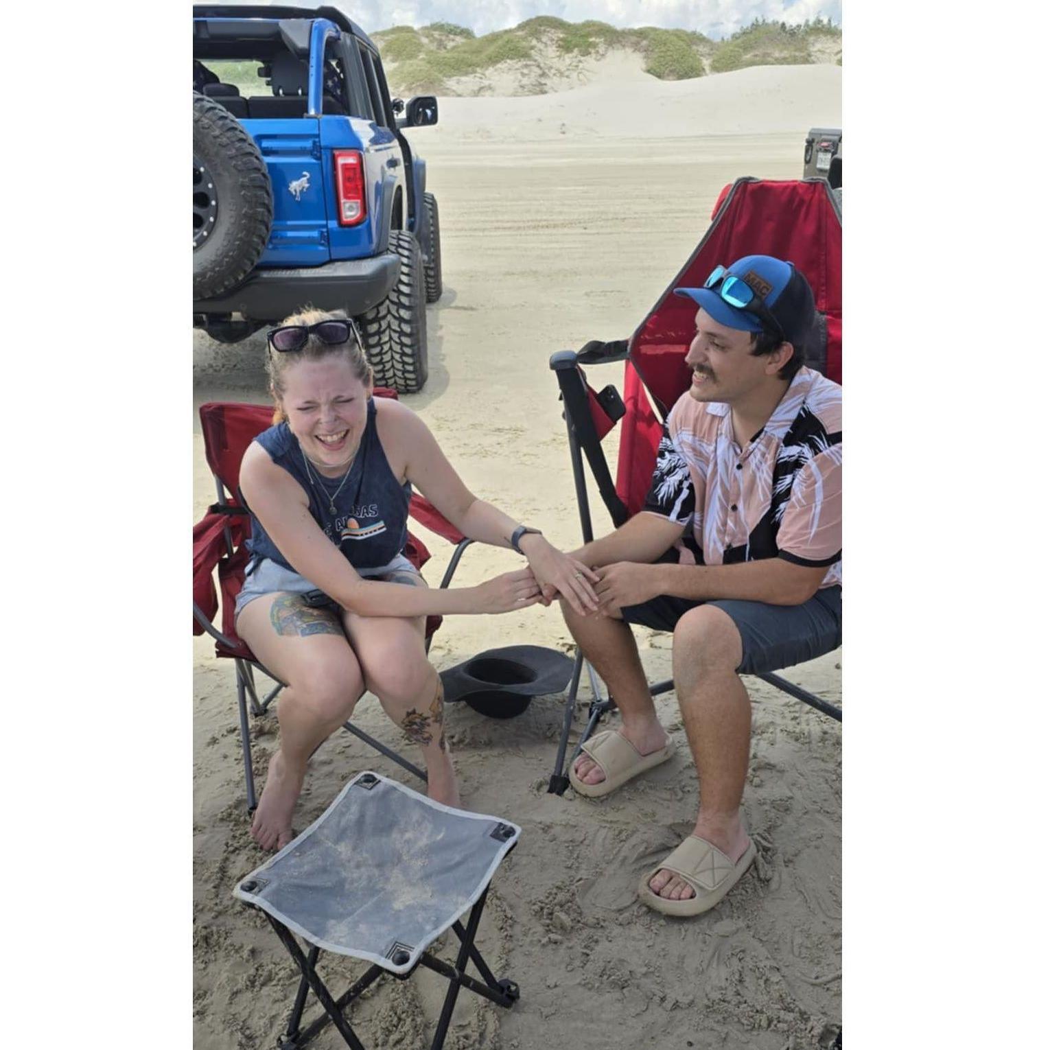 The day he proposed!