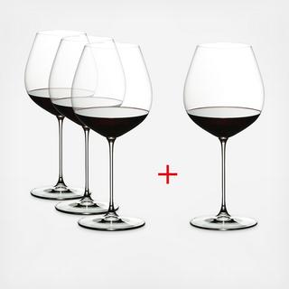 Veritas Pinot Noir Glass, Set of 4
