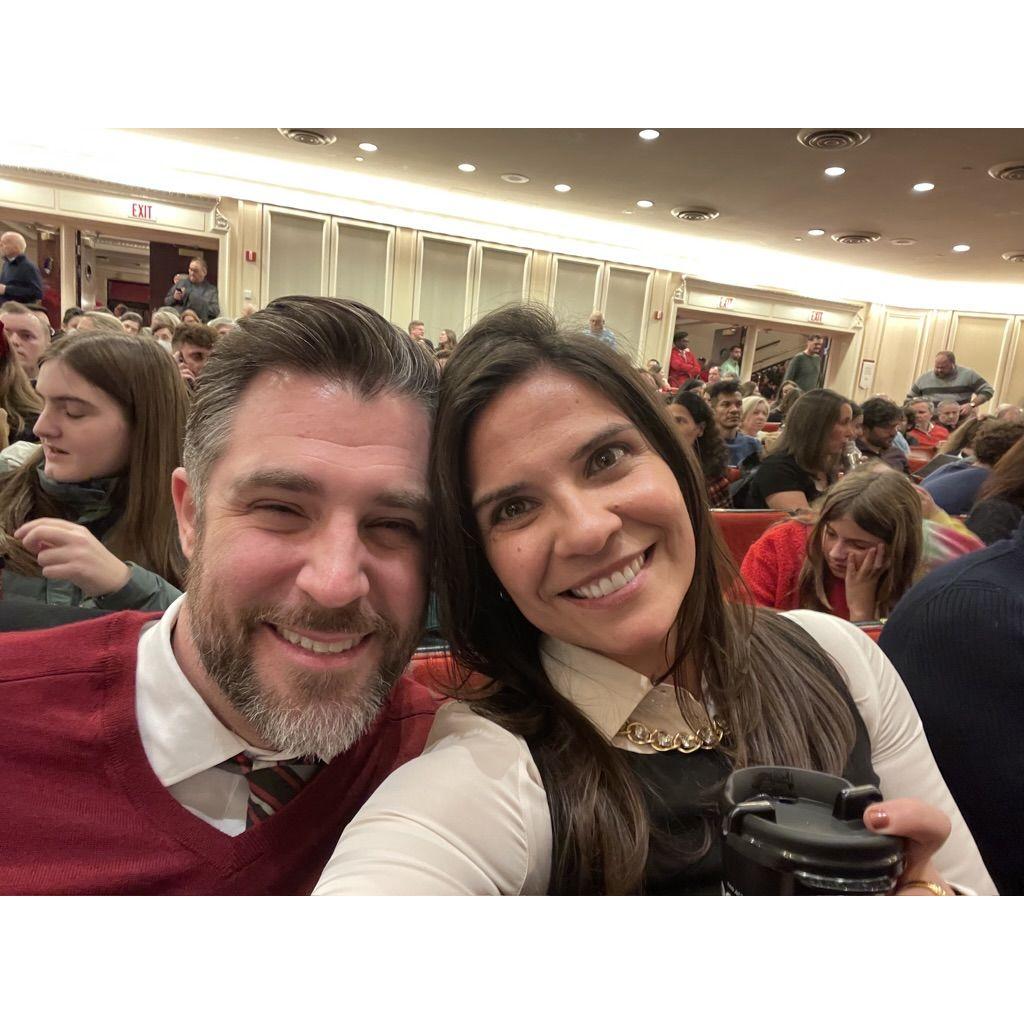 2024: Cam and Laura enjoyed a night with the Chicago Symphony and Elf.