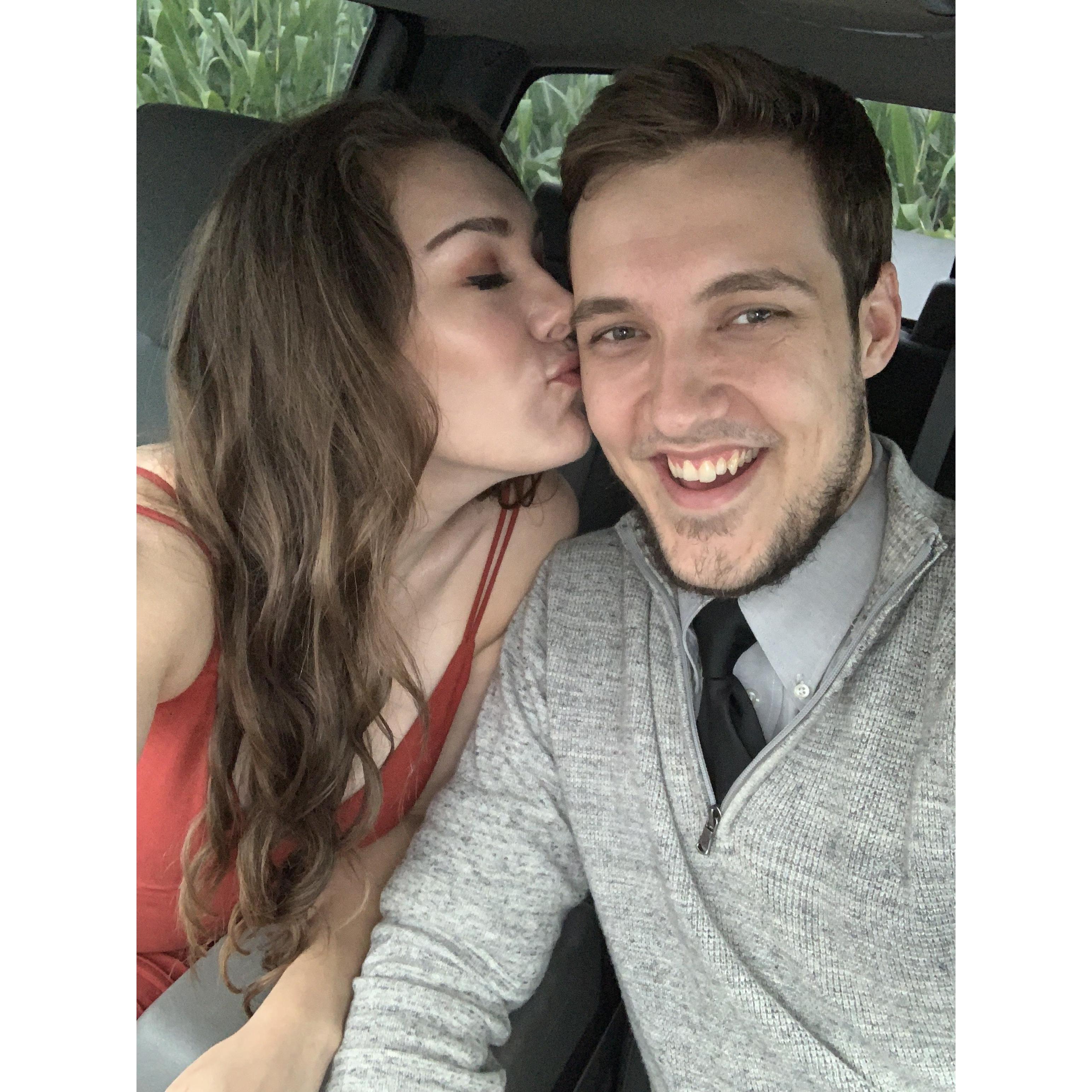 We will be forever each others wedding date.  The Hett wedding 2019