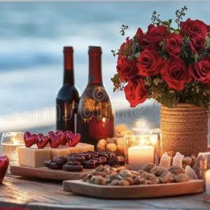 Romantic Dinner by the Beach