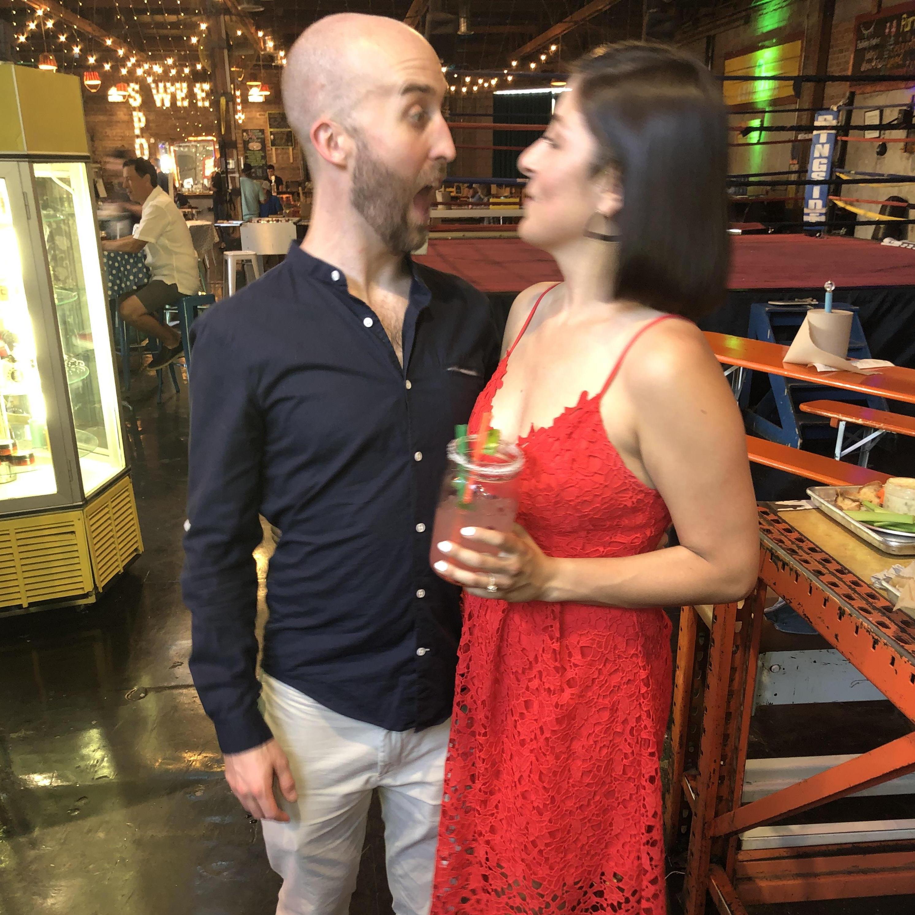 Engagement party outtake