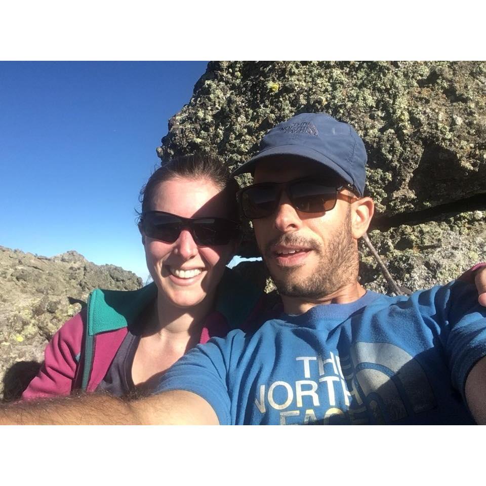 Castle Peak (one of our first dates)!