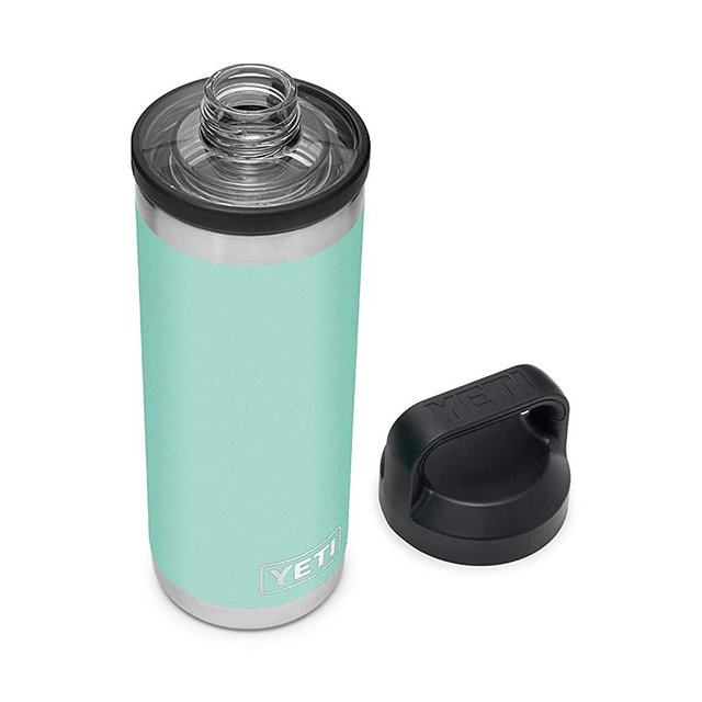 YETI Rambler 18 oz Bottle, Vacuum Insulated, Stainless Steel with Chug Cap