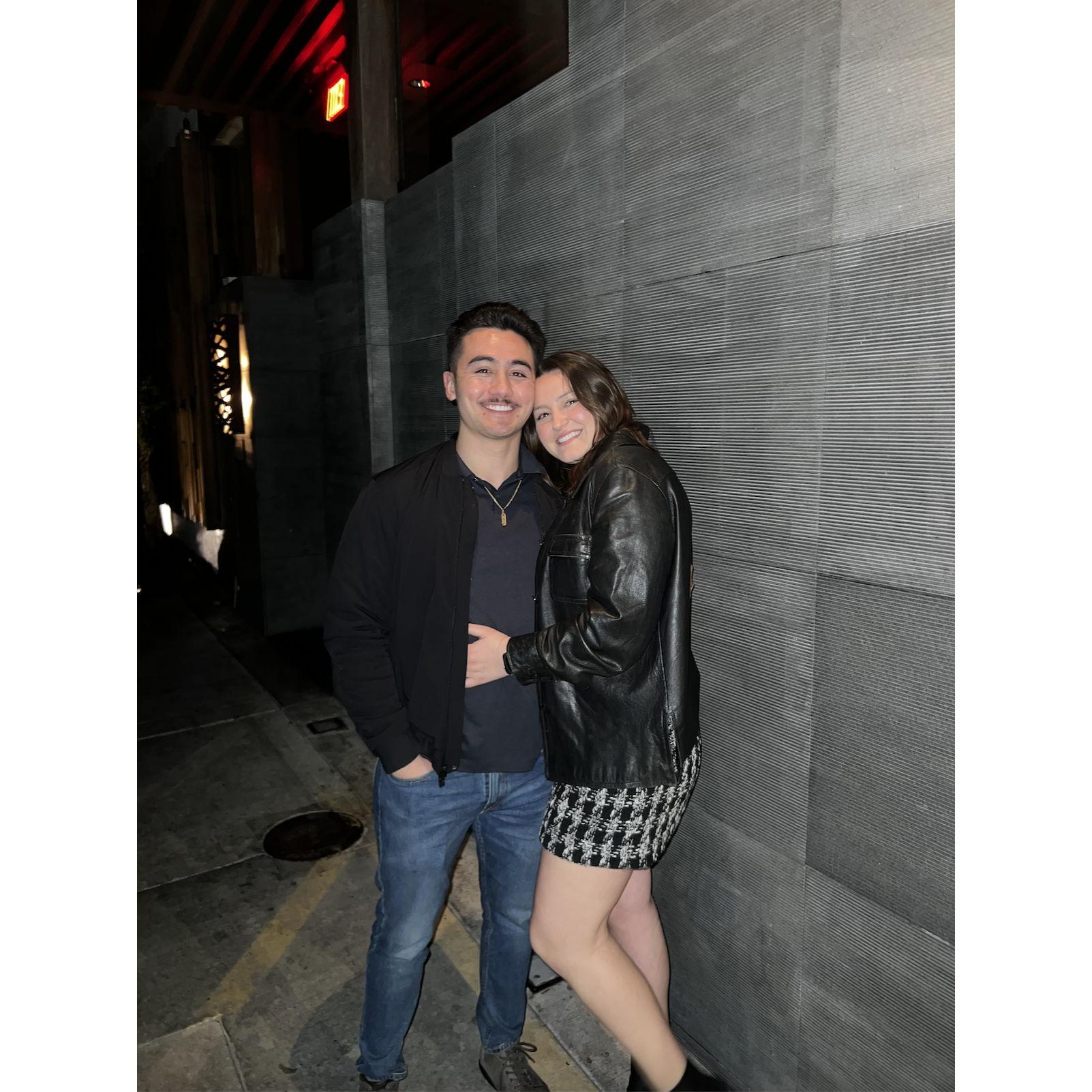 Birthday date night at Nobu