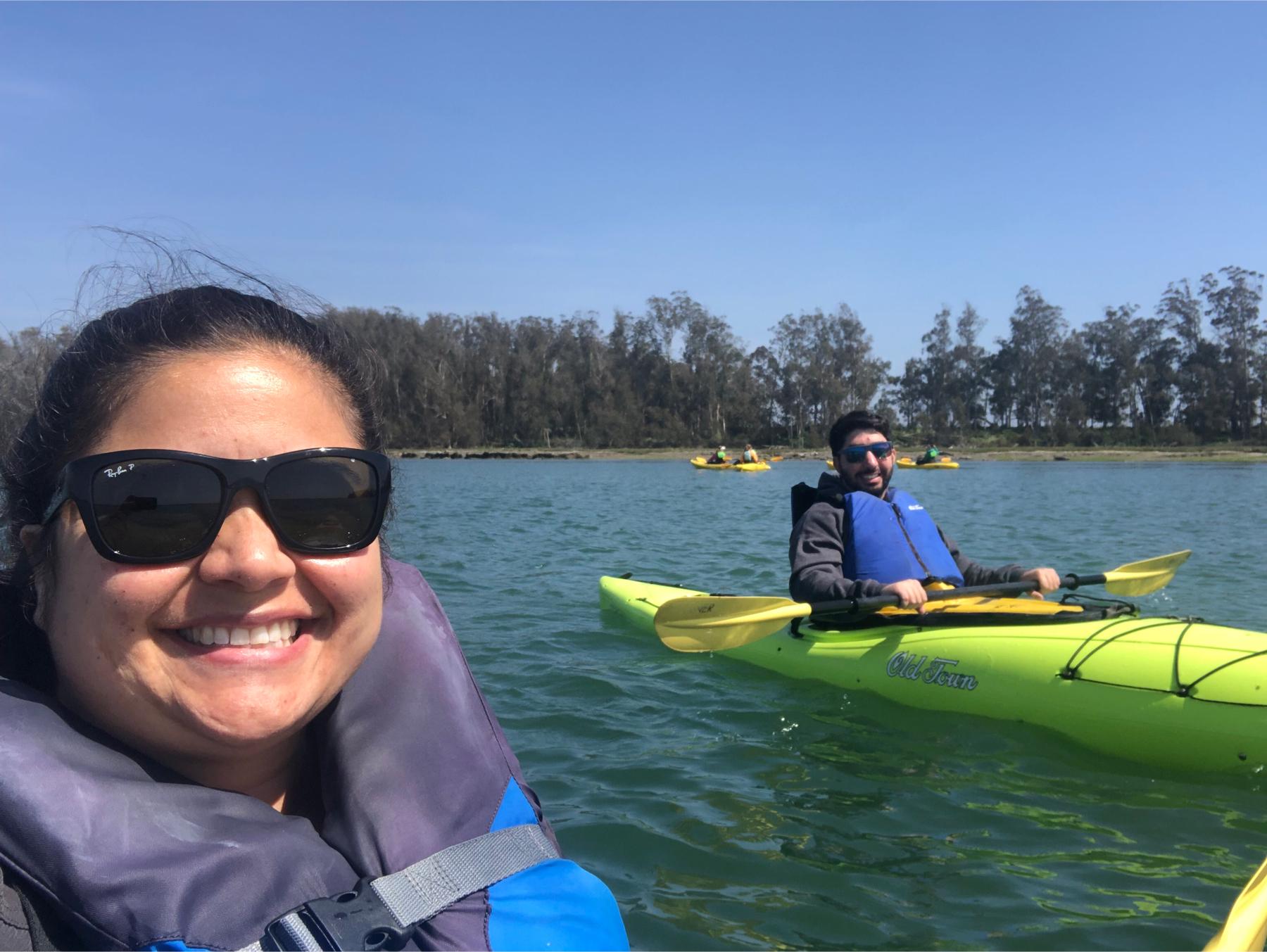 Kayaking Elkhorn slough