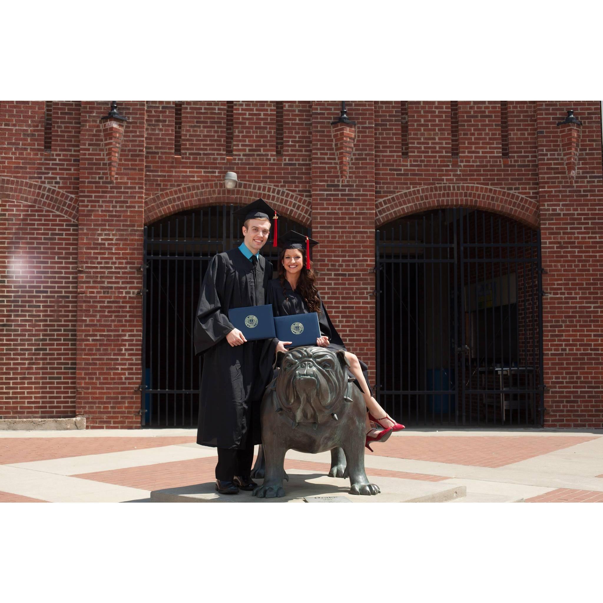 Graduation from Drake University