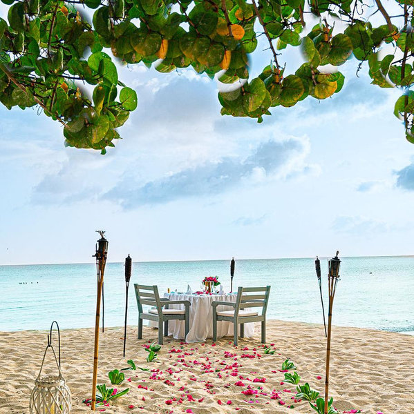 Private Beach Dinner in Antigua