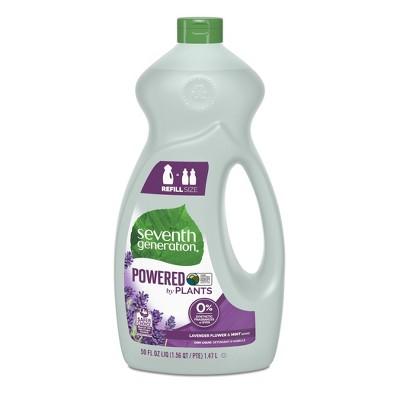 Seventh Generation Lavender Floral & Mint Liquid Dish Soap - 50oz