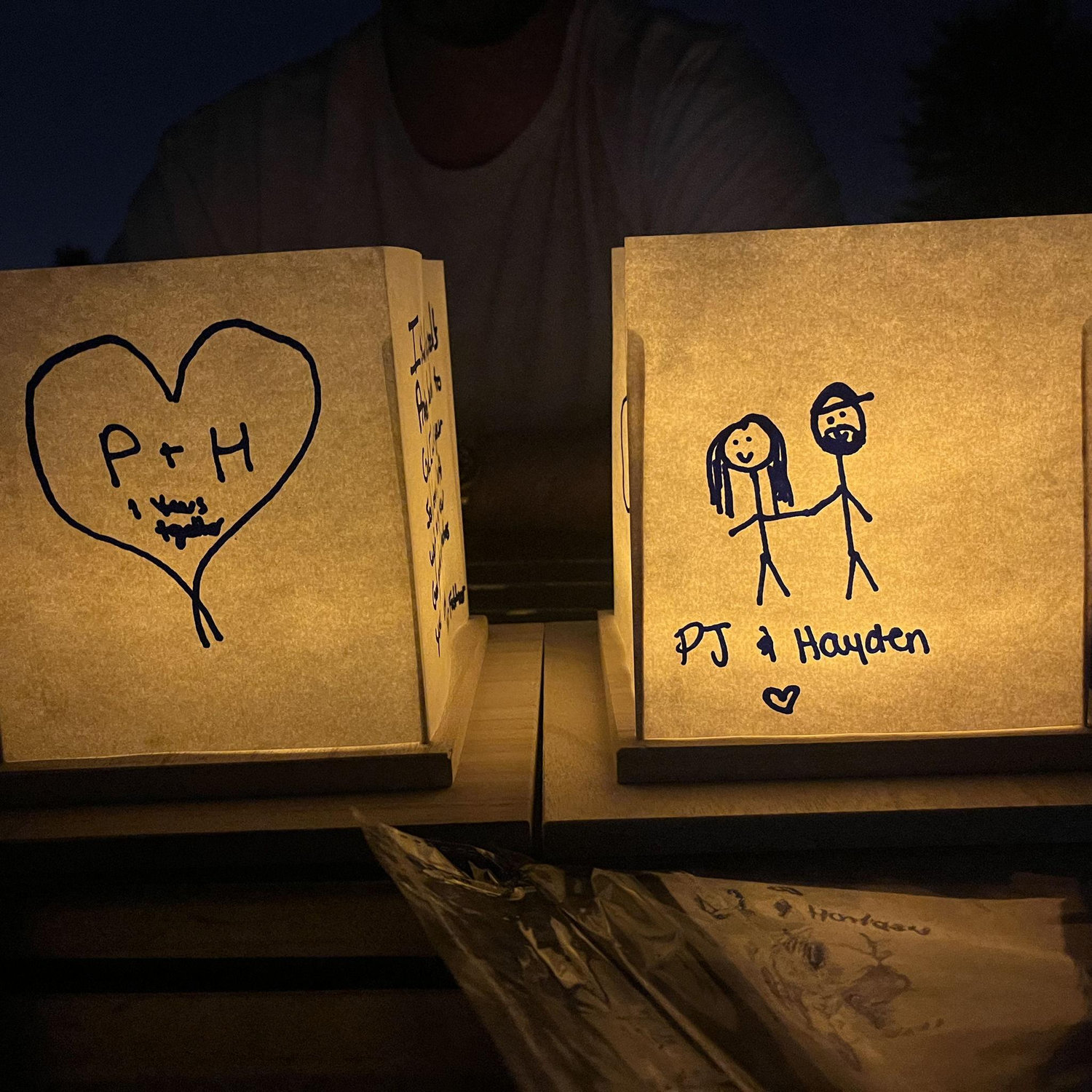 One year anniversary celebration at the lantern festival.