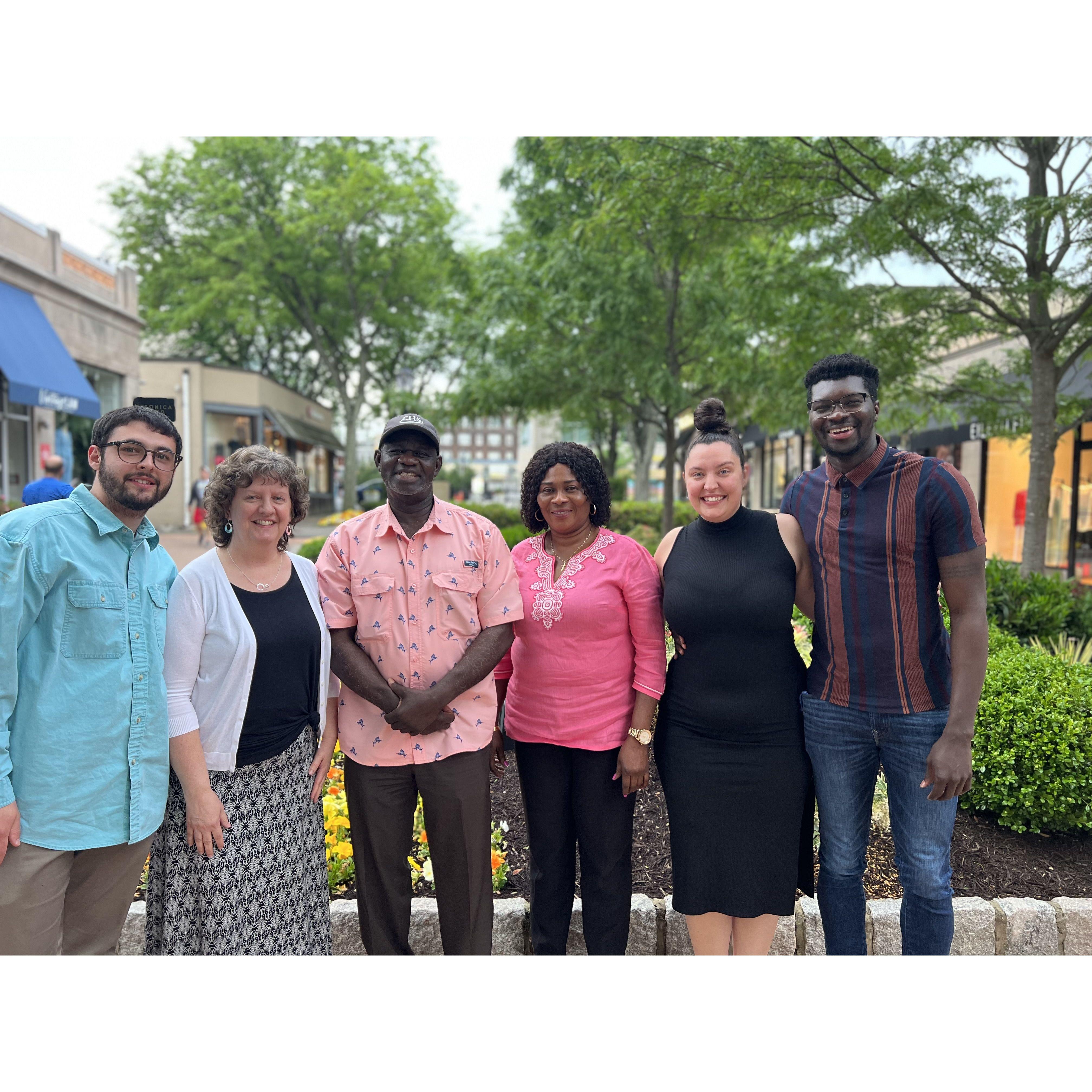 Mother’s Day Brunch; the first time our parents met.