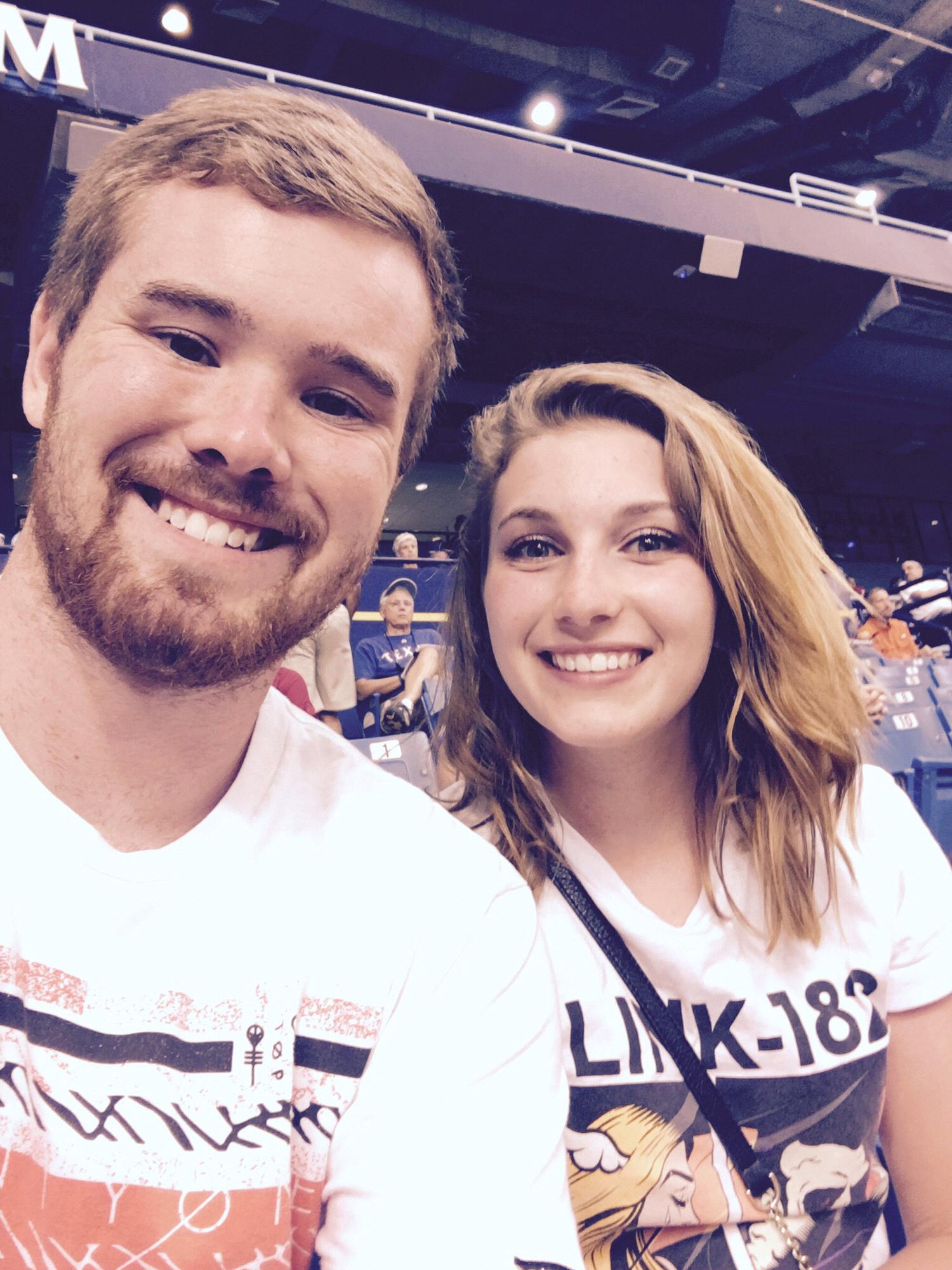 First Baseball game together!