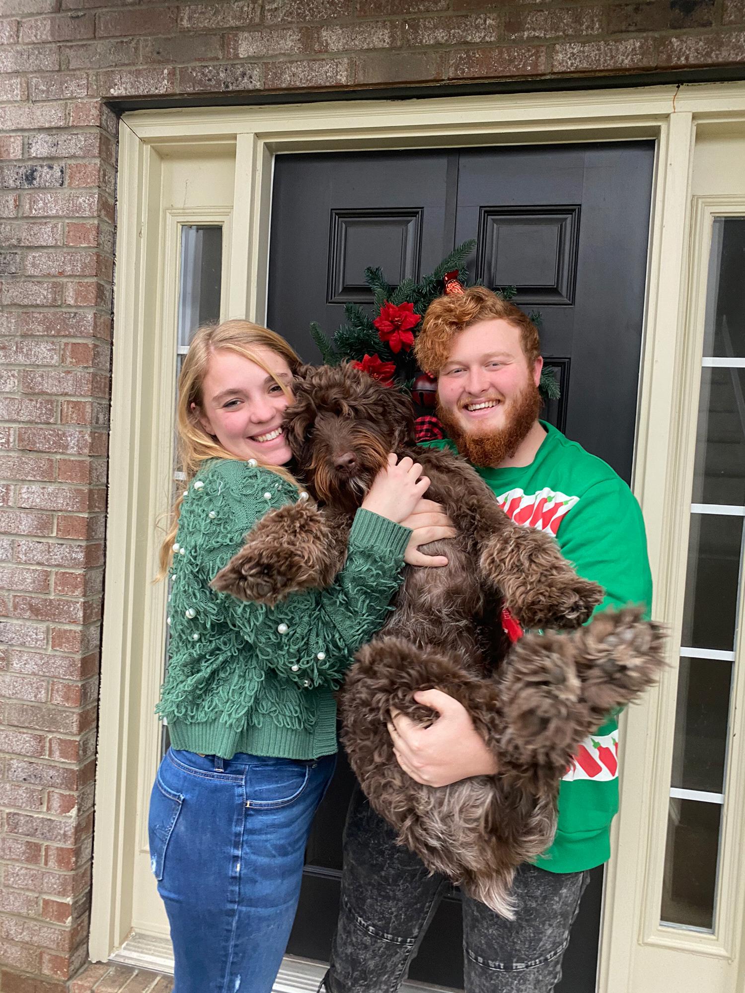 December 24, 2020 -
Christmas engaged!