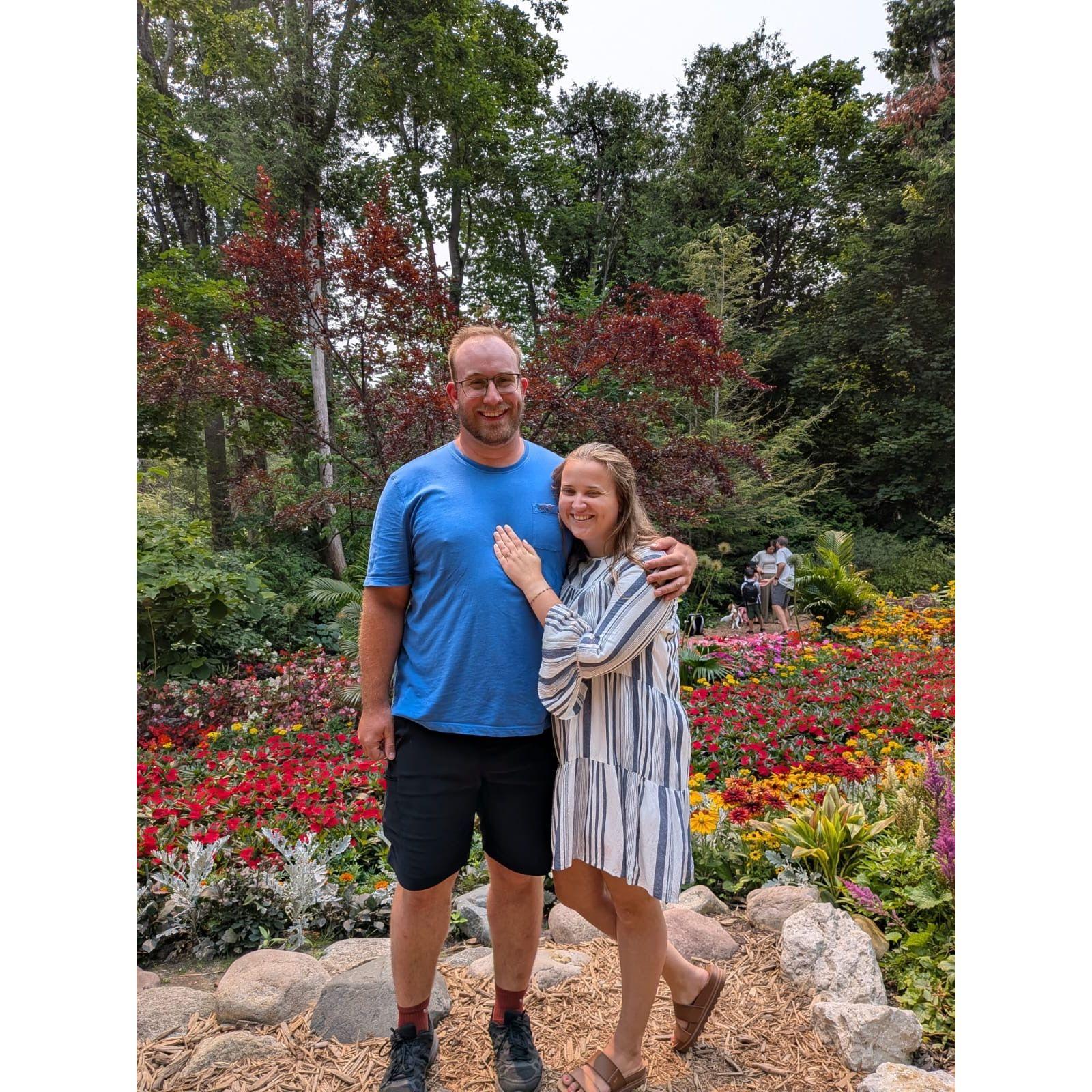 Cody proposed on Mackinac Island.