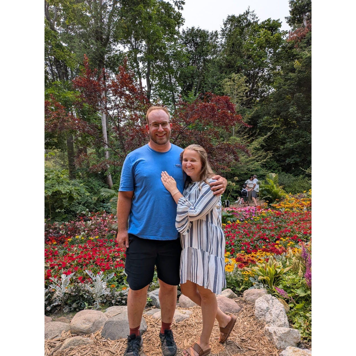 Cody proposed on Mackinac Island.