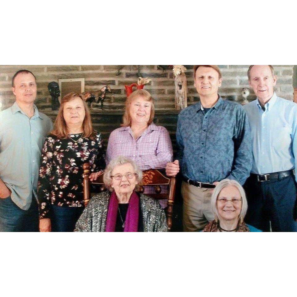 Cooley siblings and Nate's Grandmother Mary Linko-Cooley: Craig, Marcia, Eileen, Brian, Ron, Mary, Laura