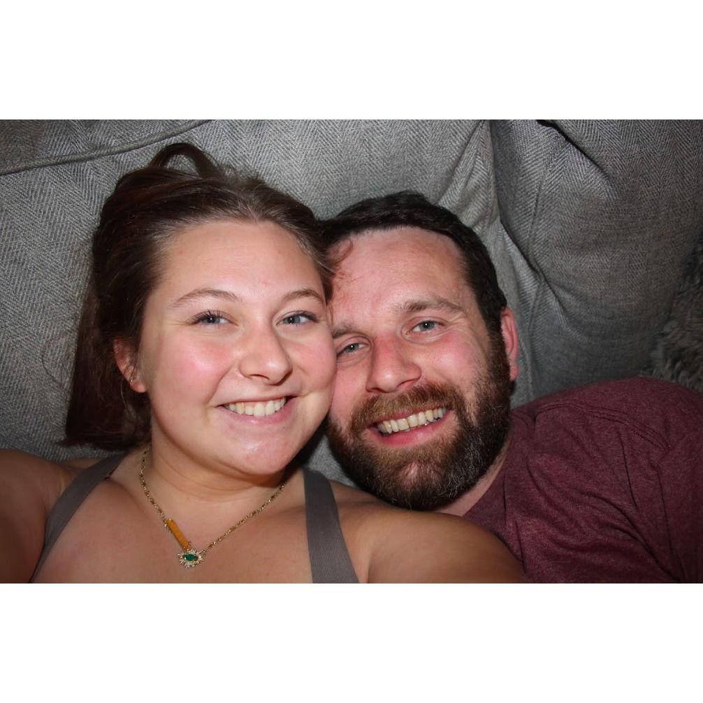 Goofing around with the fancy camera led to one of my fav pics together :)