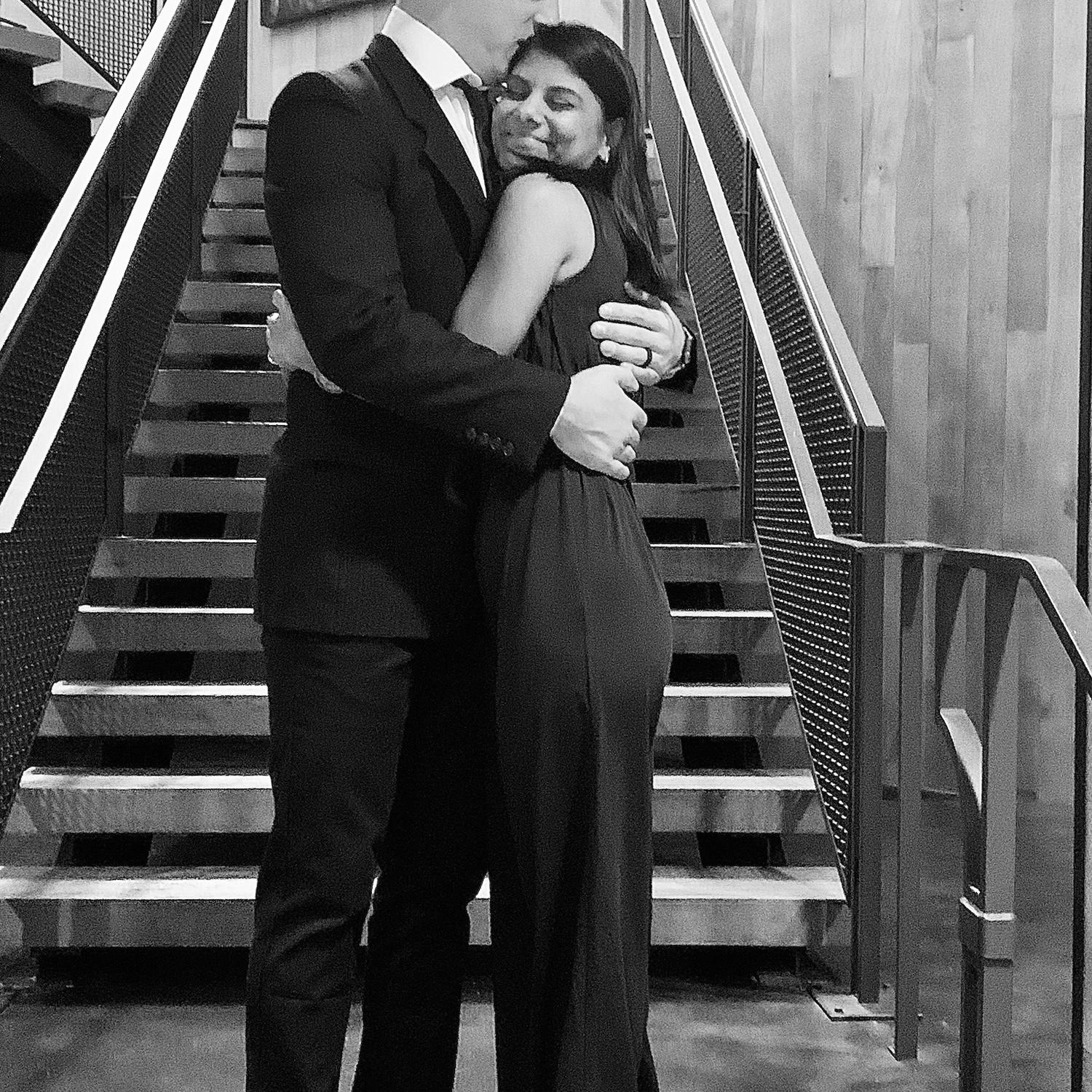 Our first fancy date