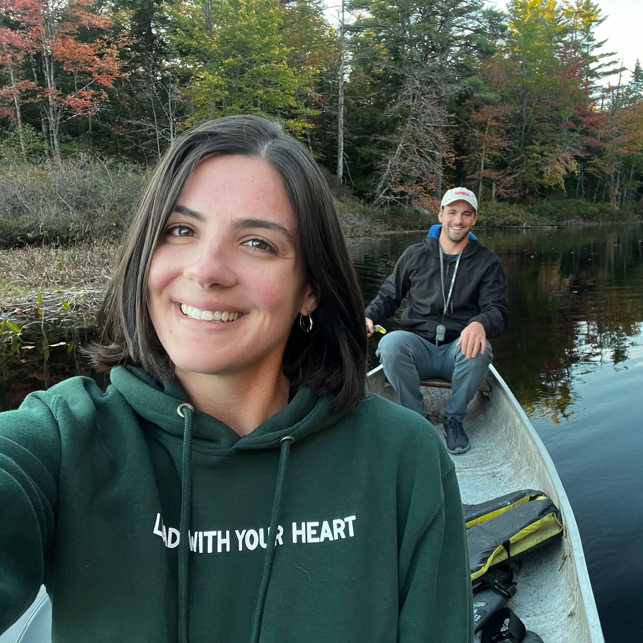 Holt Pond - our secret canoeing spot!