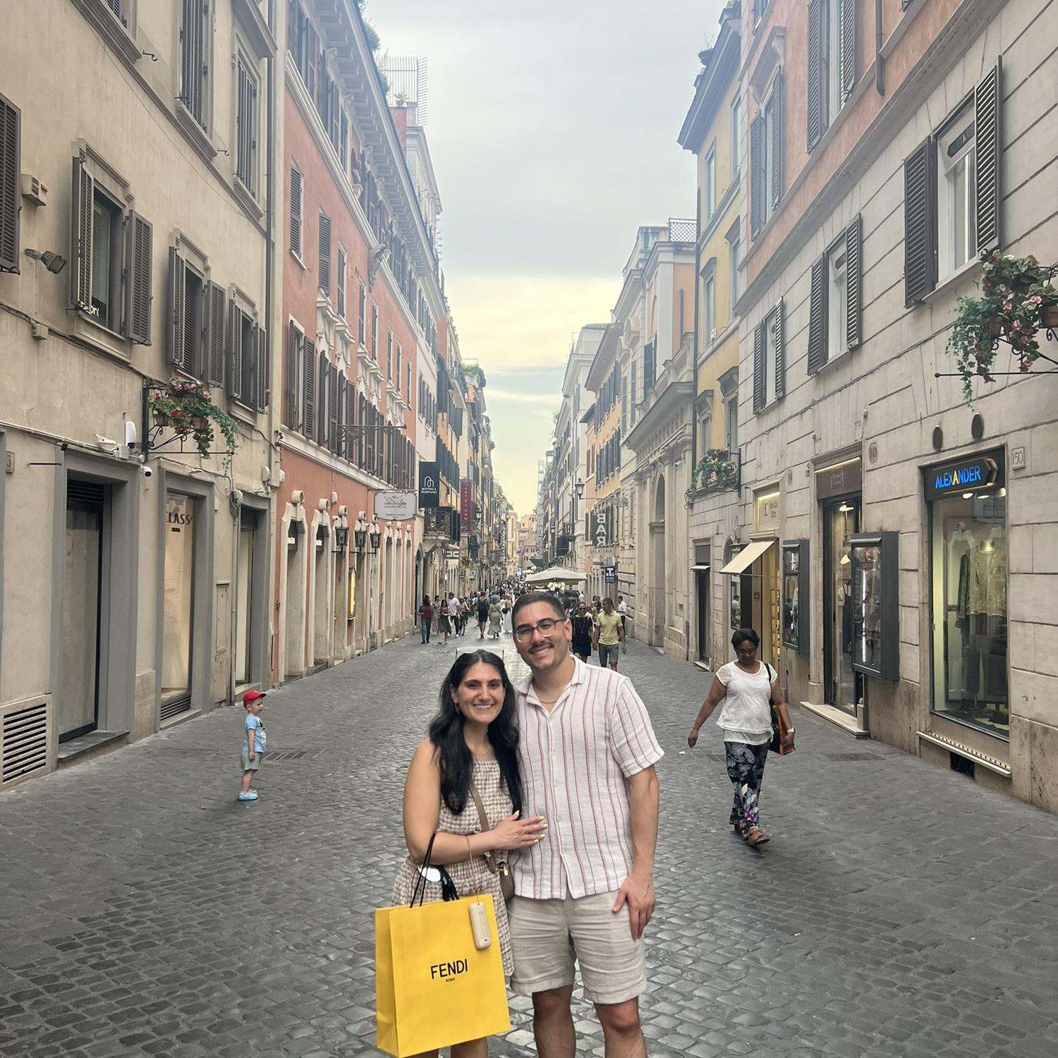 Shopping in Rome