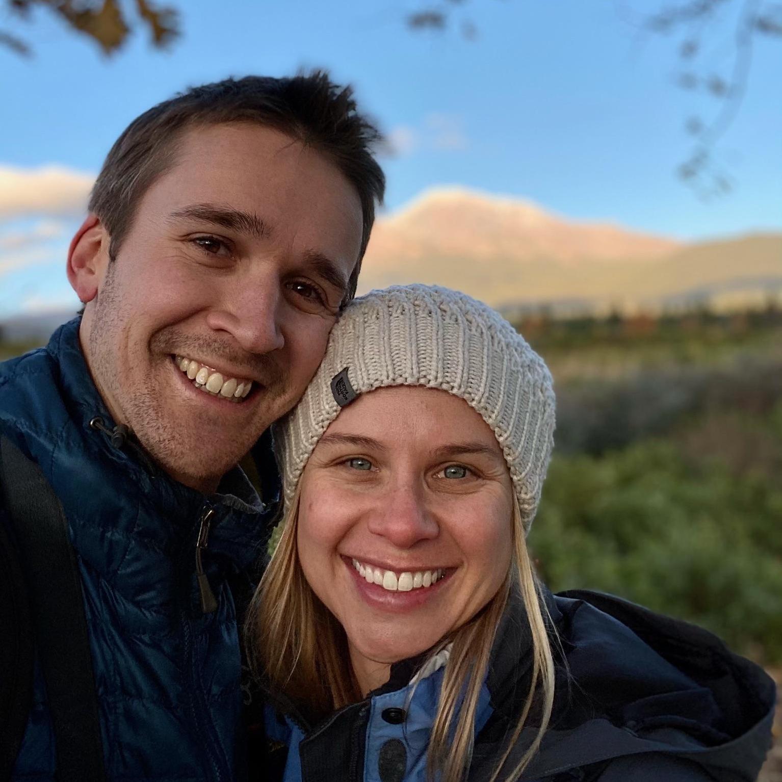 Mt Shasta in the fall.