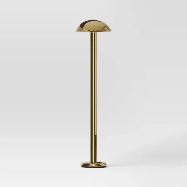 Mild Steel Floor Lamp Brass - Threshold™