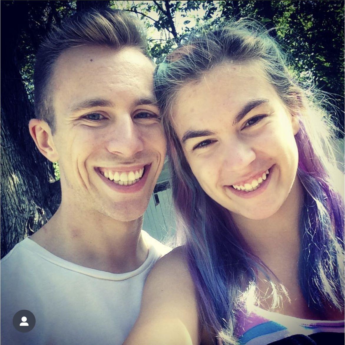 The earliest photo of the two of us that I can currently find!