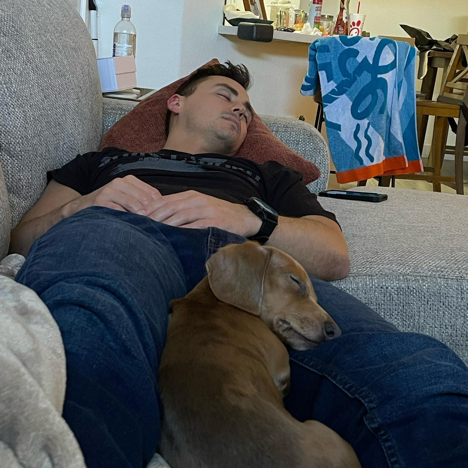 Father-Son bonding 🐾