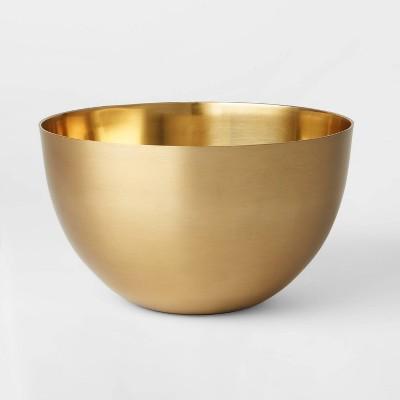 128oz Aluminum Serving Bowl Gold - Project 62™