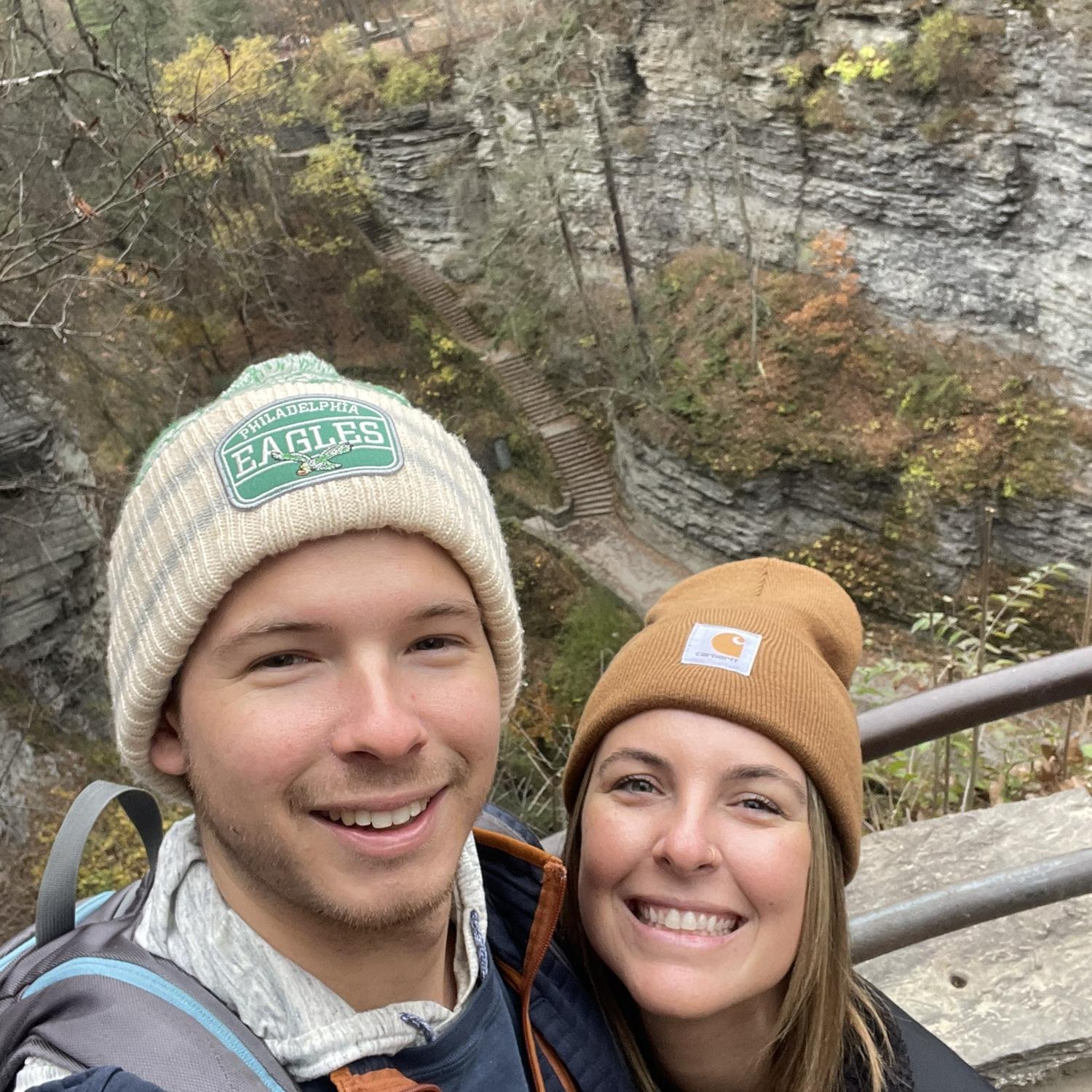 Sean & Karly went to the Finger Lakes! Unfortunately Watkins Glen was closed... good thing there was a TON of wineries to occupy their time (November 2023)