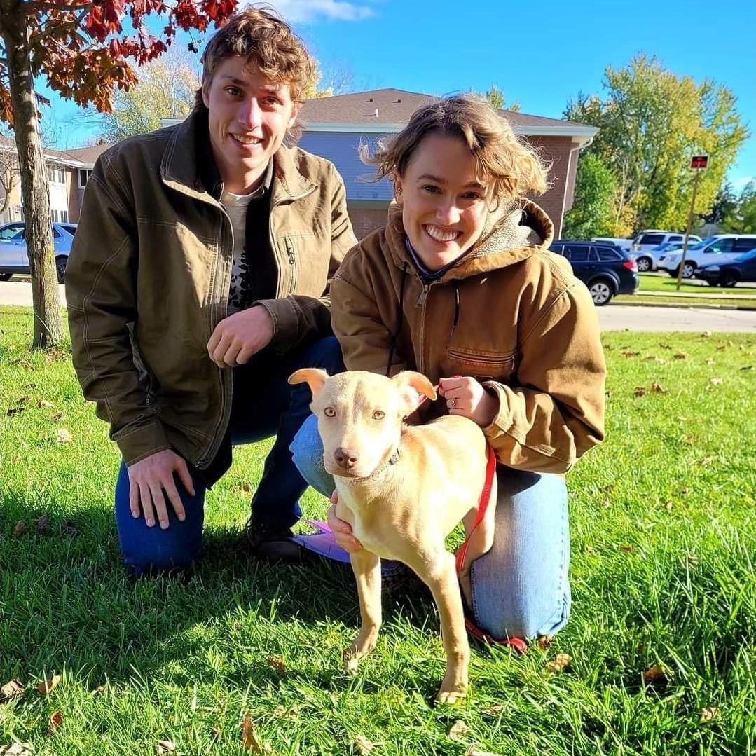 A special milestone in our lives! The day we adopted Kida! October 31, 2021.