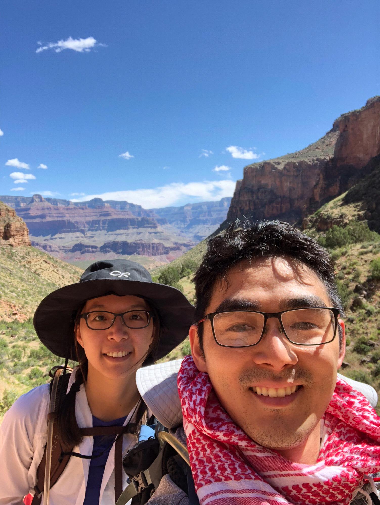 Grand Canyon Rim-to-Rim, in the canyon 2019