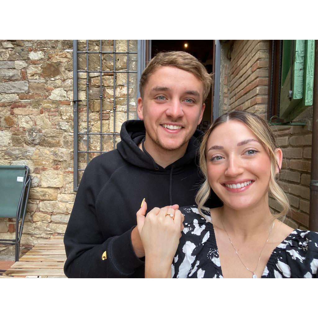 The morning after the engagement