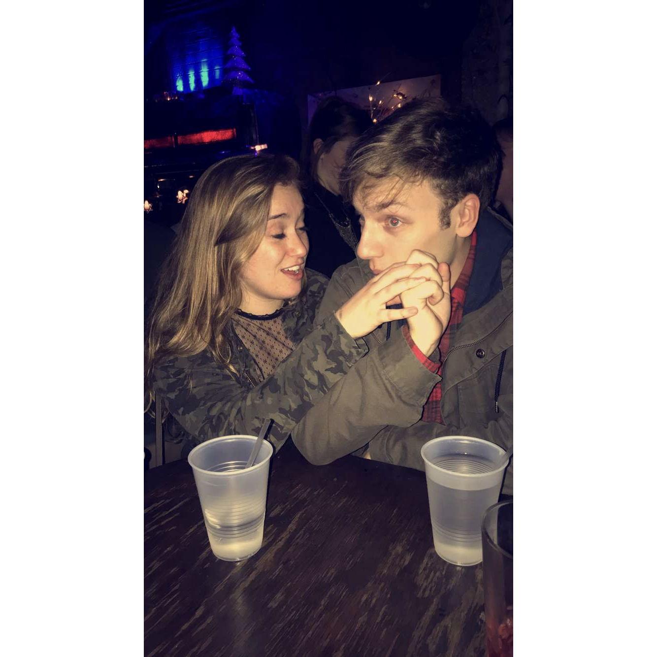 Our first picture together!