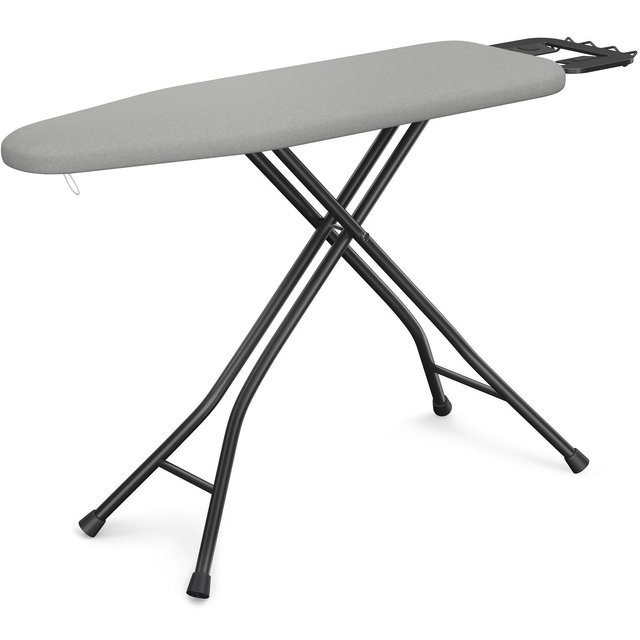 Yaheetech Foldable Height-adjustable Iron Table with 4-layer Pad for Laundry, Gray