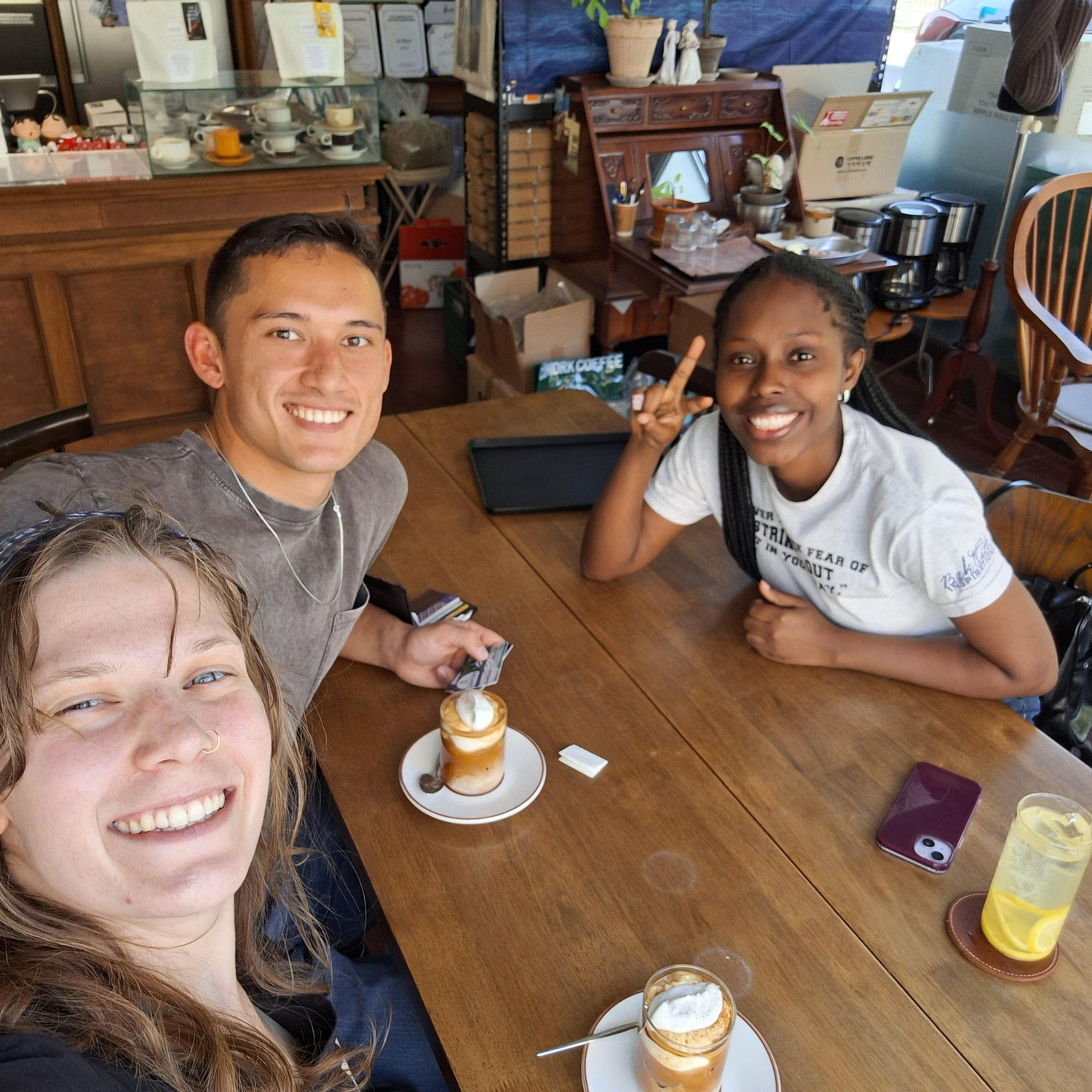 Traveling in Korea, meeting friends