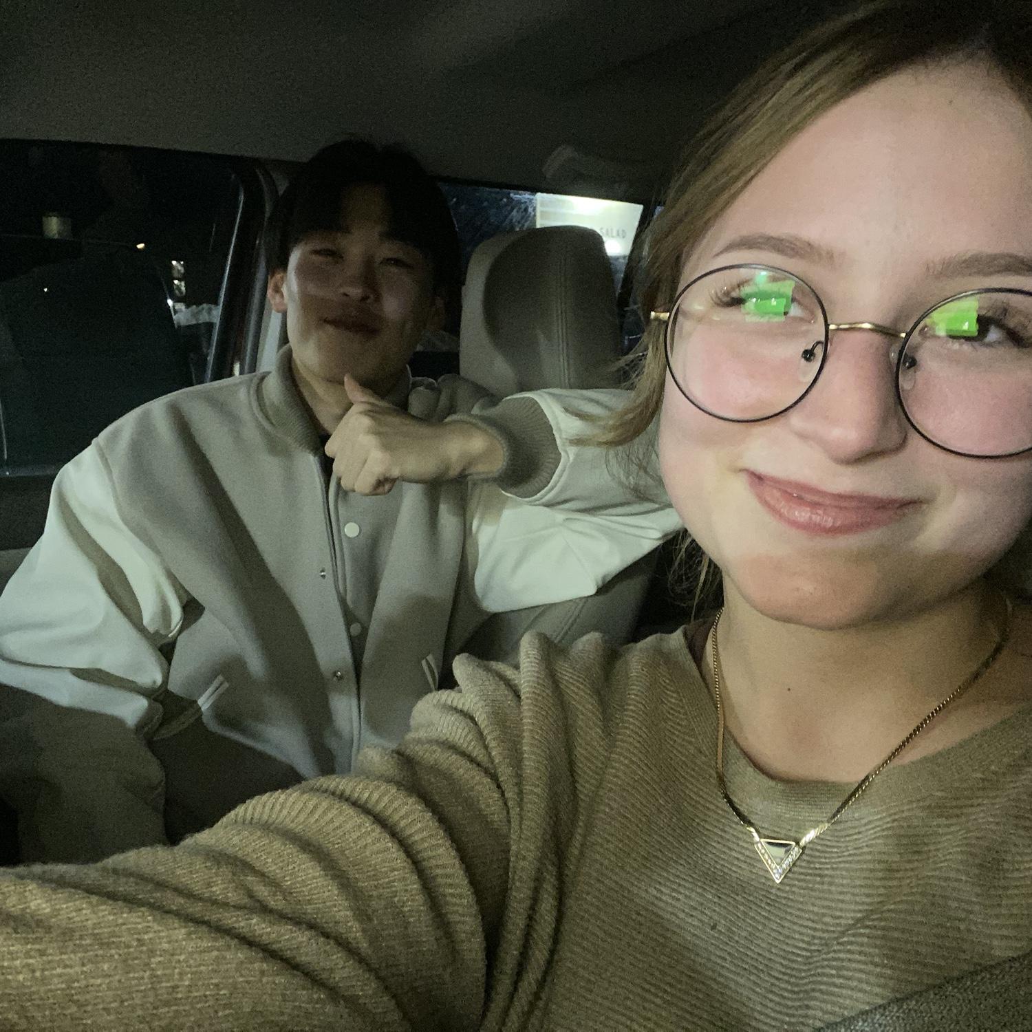 Our first selfie together! 
February 2023